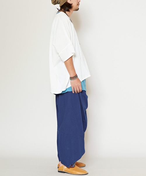 チャイハネ(チャイハネ)の「【チャイハネ】ボーラン変形MEN'Sサルエルパンツ(その他パンツ・メンズ・ベージュ/ブラック/ブルー・FREE)」の14枚目の写真