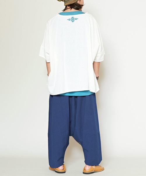 チャイハネ(チャイハネ)の「【チャイハネ】ボーラン変形MEN'Sサルエルパンツ(その他パンツ・メンズ・ベージュ/ブラック/ブルー・FREE)」の15枚目の写真