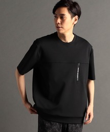 MONSIEUR NICOLE | カルゼニット 半袖Tシャツ(Tシャツ/カットソー)