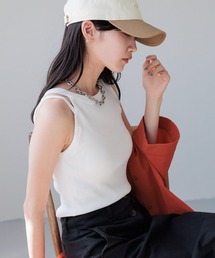 LOWRYS FARM | ホルターカップニットキャミ 122946(タンクトップ)