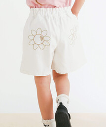 SLAP SLIP（スラップスリップ）の「おしりモチーフ刺しゅうデニムショートパンツ(90~130cm)（デニムパンツ）」