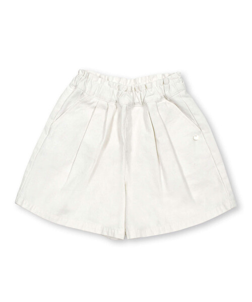 SLAP SLIP（スラップスリップ）の「おしりモチーフ刺しゅうデニムショートパンツ(90~130cm)（デニムパンツ・キッズ・ホワイト/ブルー・90cm/100cm/110cm/120cm/130cm）」の7枚目の写真