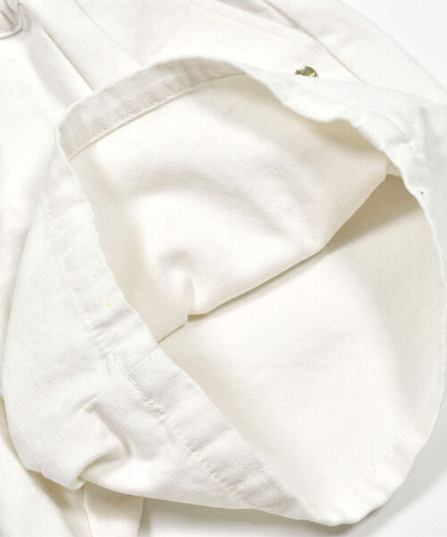 SLAP SLIP（スラップスリップ）の「おしりモチーフ刺しゅうデニムショートパンツ(90~130cm)（デニムパンツ・キッズ・ホワイト/ブルー・90cm/100cm/110cm/120cm/130cm）」の12枚目の写真