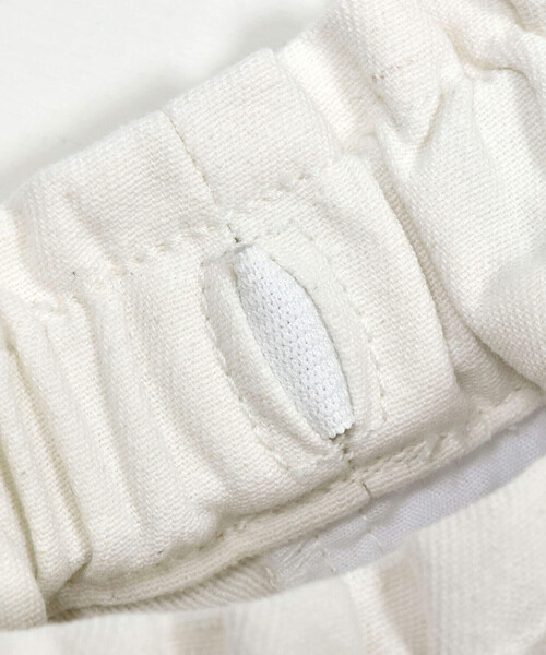 SLAP SLIP（スラップスリップ）の「おしりモチーフ刺しゅうデニムショートパンツ(90~130cm)（デニムパンツ・キッズ・ホワイト/ブルー・90cm/100cm/110cm/120cm/130cm）」の15枚目の写真