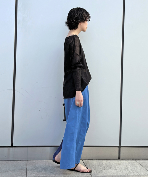 AMERICANA（アメリカーナ）の「【AMERICANA/アメリカーナ】別注タフタスカート（スカート・レディース・ネイビー/ブルー・38/36）」の20枚目の写真