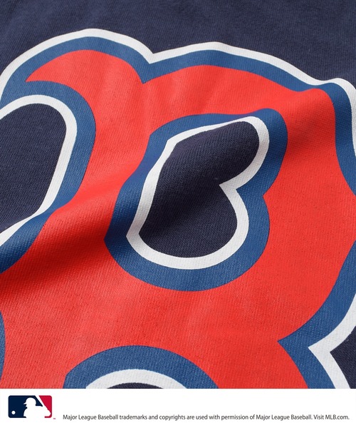 GLAZOS(グラソス)の「【大人向けサイズあり】【MLB】チームロゴプリントラグランスリーブ半袖Tシャツ(Tシャツ/カットソー・キッズ・グレー/オートミール/ネイビー/ホワイト・140cm/150cm/160cm/170cm)」の21枚目の写真