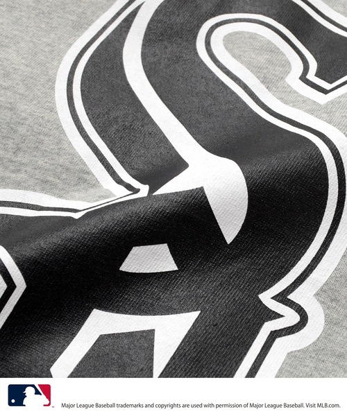 GLAZOS(グラソス)の「【大人向けサイズあり】【MLB】チームロゴプリントラグランスリーブ半袖Tシャツ(Tシャツ/カットソー・キッズ・グレー/オートミール/ネイビー/ホワイト・140cm/150cm/160cm/170cm)」の19枚目の写真