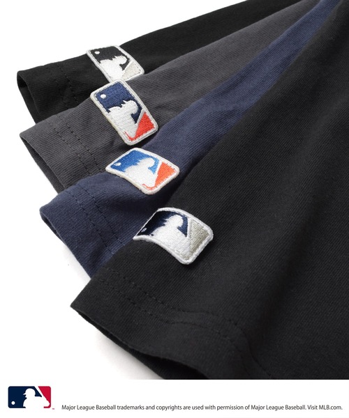 GLAZOS(グラソス)の「【大人向けサイズあり】【MLB】チームロゴプリントラグランスリーブ半袖Tシャツ(Tシャツ/カットソー・キッズ・グレー/オートミール/ネイビー/ホワイト・140cm/150cm/160cm/170cm)」の22枚目の写真