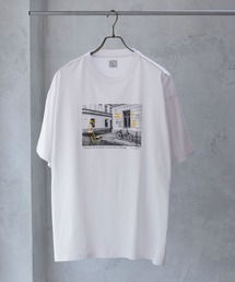 フォト刺繍ショートスリーブTシャツ