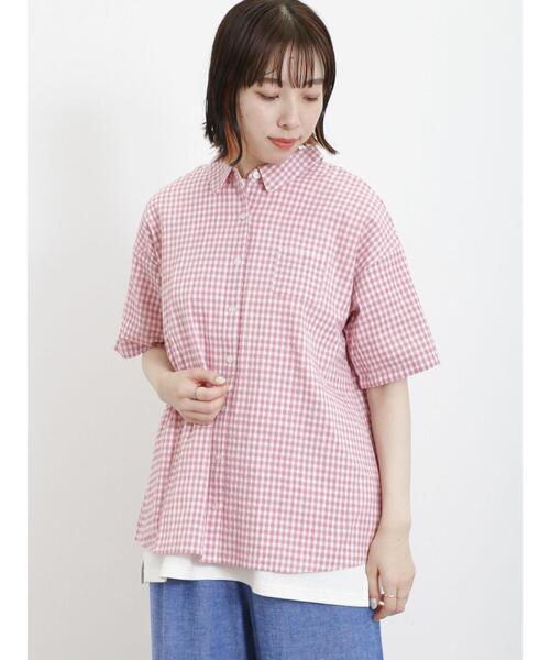 Samansa Mos2（サマンサ モスモス）の「ポコポコギンガムチェック