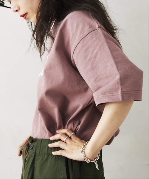 JOURNAL STANDARD relume（ジャーナルスタンダード　レリューム）の「《追加》SNOW PEAK / スノーピーク 別注 SP Logo Tシャツ（Tシャツ/カットソー・メンズ・ブラック/ピンク/ブルー・SMALL/MEDIUM/LARGE）」の19枚目の写真