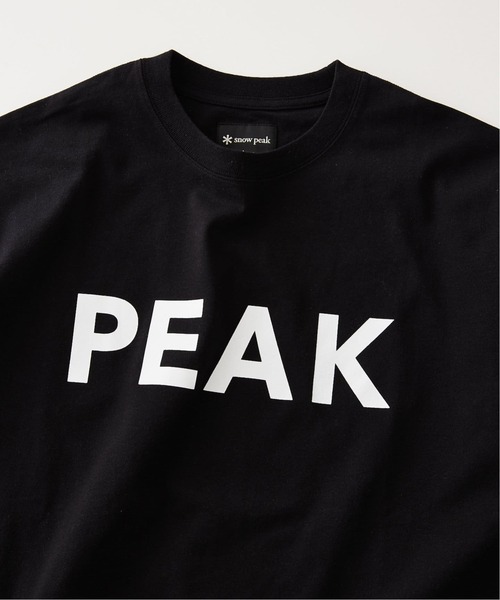 JOURNAL STANDARD relume（ジャーナルスタンダード　レリューム）の「《追加》SNOW PEAK / スノーピーク 別注 SP Logo Tシャツ（Tシャツ/カットソー・メンズ・ブラック/ピンク/ブルー・SMALL/MEDIUM/LARGE）」の21枚目の写真