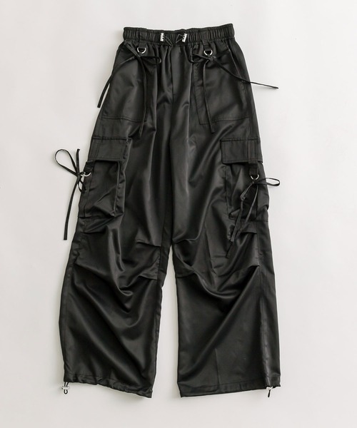 OLIVE des OLIVE（オリーブデオリーブ）の「Dカンリボンカーゴパンツ　1041020100（カーゴパンツ・レディース・ピンク/オフホワイト/その他/ブラック・FREE）」の20枚目の写真