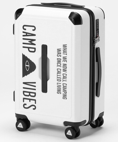 POLER CAMP VIBES キャリーケース ホワイト POLeR（ポーラー）の「POLeR/ポーラー ADVENTURE LUGGAGE 20（スーツ