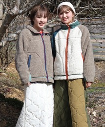 KRIFF MAYER Lady's Collection | シャギーボアスタンドJK(ブルゾン)