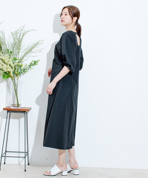セール】袖ゴムバルーン袖ワンピース（ワンピース）｜Jayro（ジャイロ