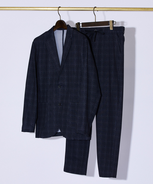 ABAHOUSE GRAY（アバハウスグレイ）の「【Air Hole Stretch / セットアップ対応】メッシュジャケット / サマージャケット（テーラードジャケット・メンズ・ライトグレー/モカ/ブルー/ネイビー・44/50/48/46）」の21枚目の写真