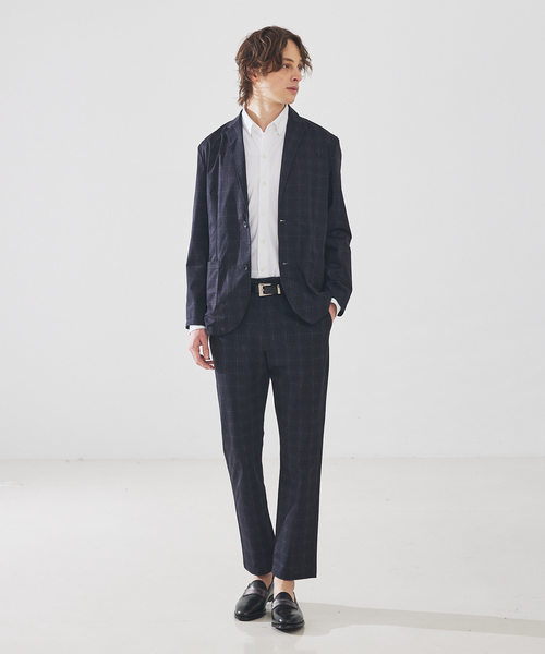 ABAHOUSE GRAY（アバハウスグレイ）の「【Air Hole Stretch / セットアップ対応】メッシュジャケット / サマージャケット（テーラードジャケット・メンズ・ライトグレー/モカ/ブルー/ネイビー・44/50/48/46）」の22枚目の写真