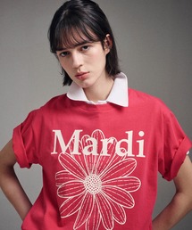 Mardi Mercredi 半袖ポロシャツ レッド Mardi Mercredi マルディメクルディ ポロシャツ Tシャツ - メルカリ