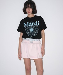 Mardi Mercredi（マルディメクルディ）の「TSHIRT FLOWERMARDI（Tシャツ/カットソー）」