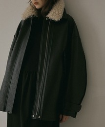 ETRE TOKYO（エトレトウキョウ）の「フーディーストールコクーンコート