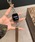 LUON�i���I���j�́uLUON/ Apple Watch Band / ���U�[×�X�e�����X�`�F�[�� �A�b�v���E�H�b�` �o���h�i�f�W�^���r���v�j�v�b�u���E��
