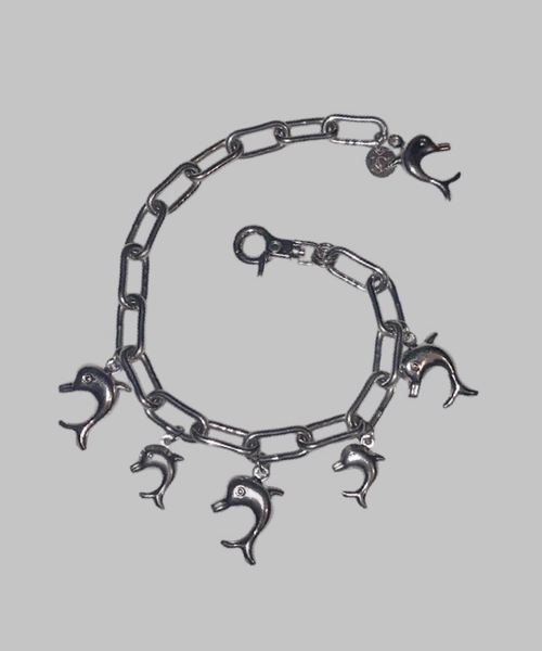 igi(イジ)の「CHARM BRACELET( IRUKA ) / チャームブレスレット イルカ(ブレスレット・レディース・シルバー・FREE)」の18枚目の写真