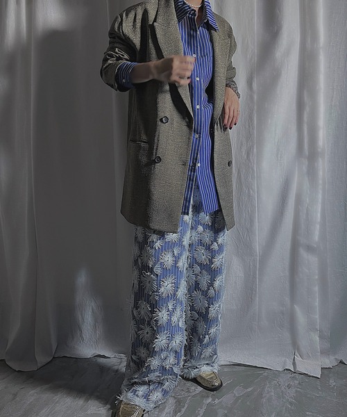 PROVOKE (プロヴォーク)の「TULLE FLOWER OVER PANTS(その他パンツ・レディース・ホワイト・FREE)」の1枚目の写真