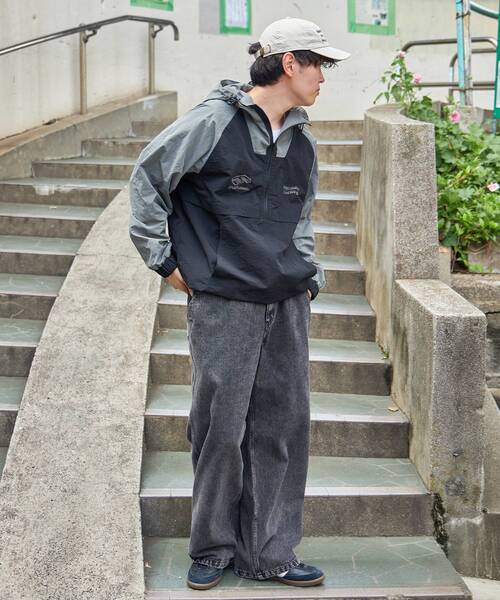 FFEIN(フェイン)の「【FFEIN(フェイン)】ワイドストレートデニムパンツ / シンプル ノームコア 綺麗目 セットアップ シティガール シティボーイ(デニムパンツ・メンズ・ブラウン/ネイビー/チャコール・SMALL/MEDIUM/LARGE)」の8枚目の写真
