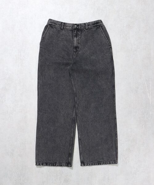 FFEIN(フェイン)の「【FFEIN(フェイン)】ワイドストレートデニムパンツ / シンプル ノームコア 綺麗目 セットアップ シティガール シティボーイ(デニムパンツ・メンズ・ブラウン/ネイビー/チャコール・SMALL/MEDIUM/LARGE)」の10枚目の写真