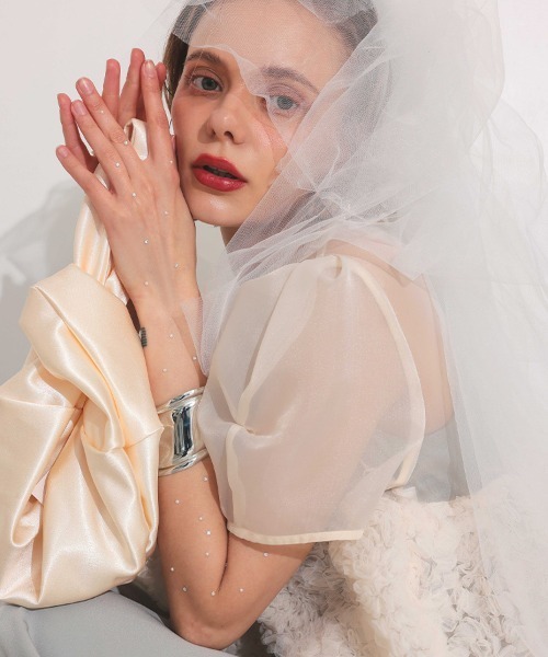 DONOBAN(ドノバン)の「【ANDRESD】coron form bag パーティーバッグ 結婚式 二次会 お呼ばれ フォーマル オケージョン(ハンドバッグ・レディース・パープル/グリーン/ターコイズブルー/ピンク/ゴールド/シルバー/ブラック/ベージュ/ライトグリーン・ONE)」の3枚目の写真