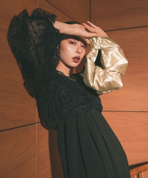 DONOBAN(ドノバン)の「【ANDRESD】coron form bag パーティーバッグ 結婚式 二次会 お呼ばれ フォーマル オケージョン(ハンドバッグ・レディース・パープル/グリーン/ターコイズブルー/ピンク/ゴールド/シルバー/ブラック/ベージュ/ライトグリーン・ONE)」の21枚目の写真