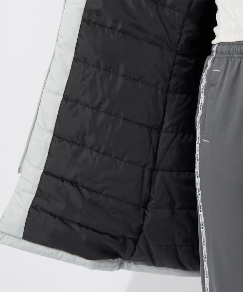 FILA（フィラ）の「中綿ベンチコート（その他アウター・レディース・ライトグレー/ワイン・MEDIUM/LARGE/X-LARGE/XX-LARGE）」の11枚目の写真