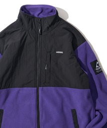 0658 neon light blouson パープル紫 ブルゾン 0658 neon light blouson ブルー - メルカリ