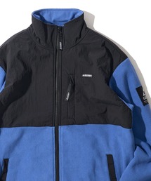 GERRY | 【GERRY】ナイロン切替え スタンドカラーフリースジャケット(ブルゾン)