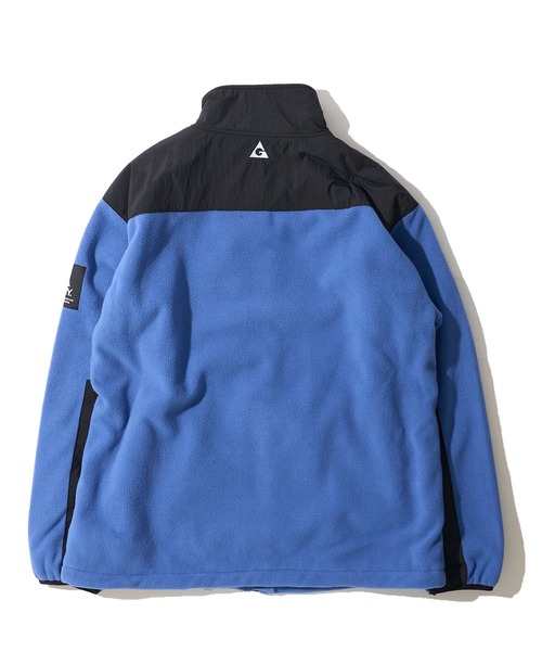 GERRY(ジェリー)の「【GERRY】ナイロン切替え スタンドカラーフリースジャケット(ブルゾン・メンズ・オートミール/ブラック/アイボリー/グレー/ブルー/パープル・MEDIUM/LARGE/X-LARGE)」の18枚目の写真