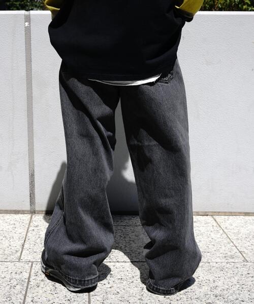 BEAVER(ビーバー)の「B omnivore/ビーオムニボー DENIM BELT LOOSE PANTS(デニムパンツ・メンズ・ブルー/その他4/グレー/ブラック・M/L/S)」の15枚目の写真