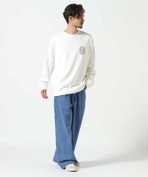 BEAVER(ビーバー)の「B omnivore/ビーオムニボー DENIM BELT LOOSE PANTS(デニムパンツ・メンズ・ブルー/その他4/グレー/ブラック・M/L/S)」の5枚目の写真