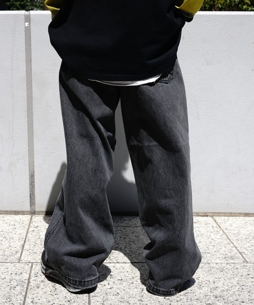 BEAVER(ビーバー)の「B omnivore/ビーオムニボー DENIM BELT LOOSE PANTS(デニムパンツ・メンズ・ブルー/その他4/グレー/ブラック・M/L/S)」の8枚目の写真
