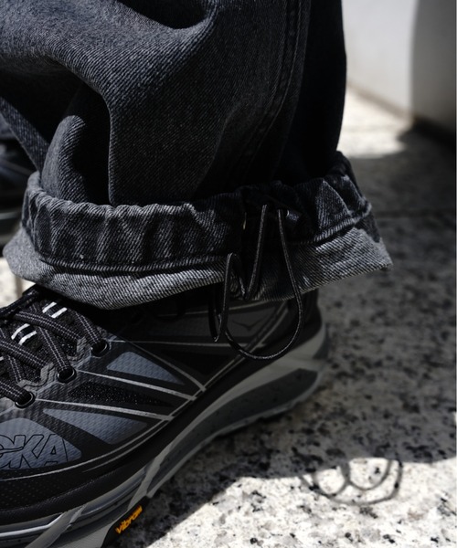 BEAVER(ビーバー)の「B omnivore/ビーオムニボー DENIM BELT LOOSE PANTS(デニムパンツ・メンズ・ブルー/その他4/グレー/ブラック・M/L/S)」の12枚目の写真