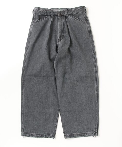 BEAVER(ビーバー)の「B omnivore/ビーオムニボー DENIM BELT LOOSE PANTS(デニムパンツ・メンズ・ブルー/その他4/グレー/ブラック・M/L/S)」の13枚目の写真