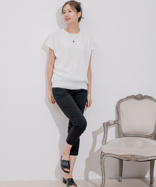 Jayro（ジャイロ）の「ストレッチパンツ（その他パンツ・レディース・ベージュ/ブラック/ブルー系その他2/ブルー系その他5/ワイン/カーキ/グレー・FREE）」の20枚目の写真