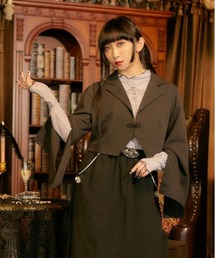 axes femme POETIQUE | チャイナボタンショートジャケット(テーラードジャケット)