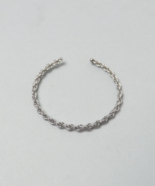 ieLS（イエルズ）の「金属アレルギー対応「ieLS」ステンレス　スパイラルバングル（バングル/リストバンド・レディース・シルバー・ONE SIZE）」の5枚目の写真