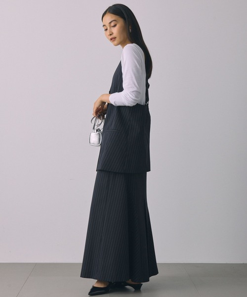 BABYLONE（バビロン）の「コットンハイゲージロンT（Tシャツ/カットソー・レディース・ホワイト/ブラック・フリー）」の3枚目の写真