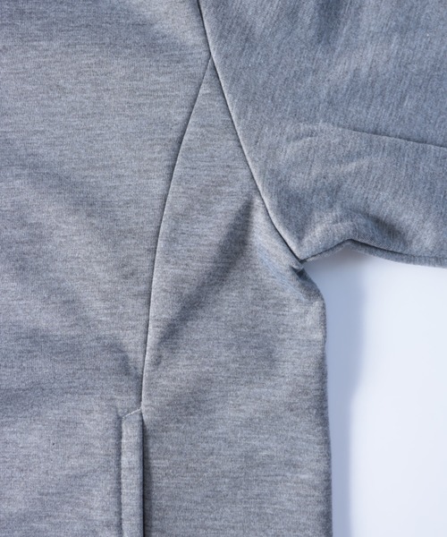 NYLAUS（ナイラス）の「防風 裏フリース スタンドカラー ジップブルゾン（ブルゾン・メンズ・ブラック/ネイビー/その他/杢グレー・L/M/LL）」の8枚目の写真