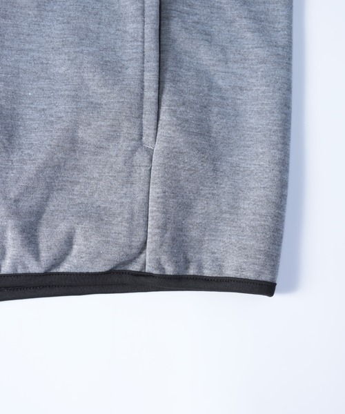 NYLAUS（ナイラス）の「防風 裏フリース スタンドカラー ジップブルゾン（ブルゾン・メンズ・ブラック/ネイビー/その他/杢グレー・L/M/LL）」の10枚目の写真