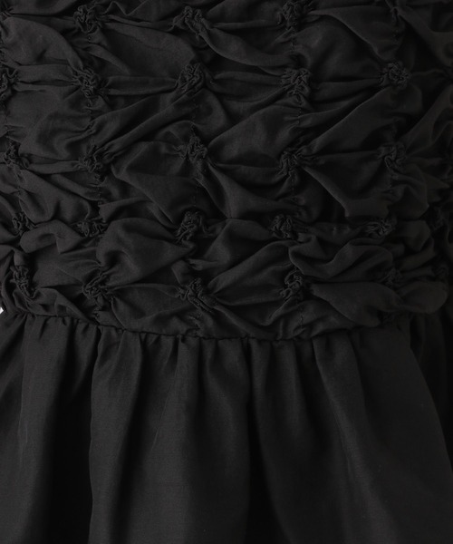 セール】シャーリングキャミブラウス 146887（シャツ/ブラウス