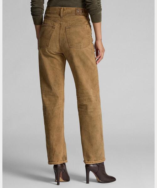 RRL(ダブル アール エル)の「ハイ ボーイ フィット タン ジーンズ(デニムパンツ・レディース・ブラウン系6・29/28/27/26/25/24)」の6枚目の写真