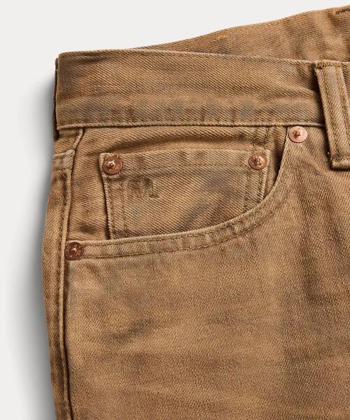 RRL(ダブル アール エル)の「ハイ ボーイ フィット タン ジーンズ(デニムパンツ・レディース・ブラウン系6・29/28/27/26/25/24)」の3枚目の写真